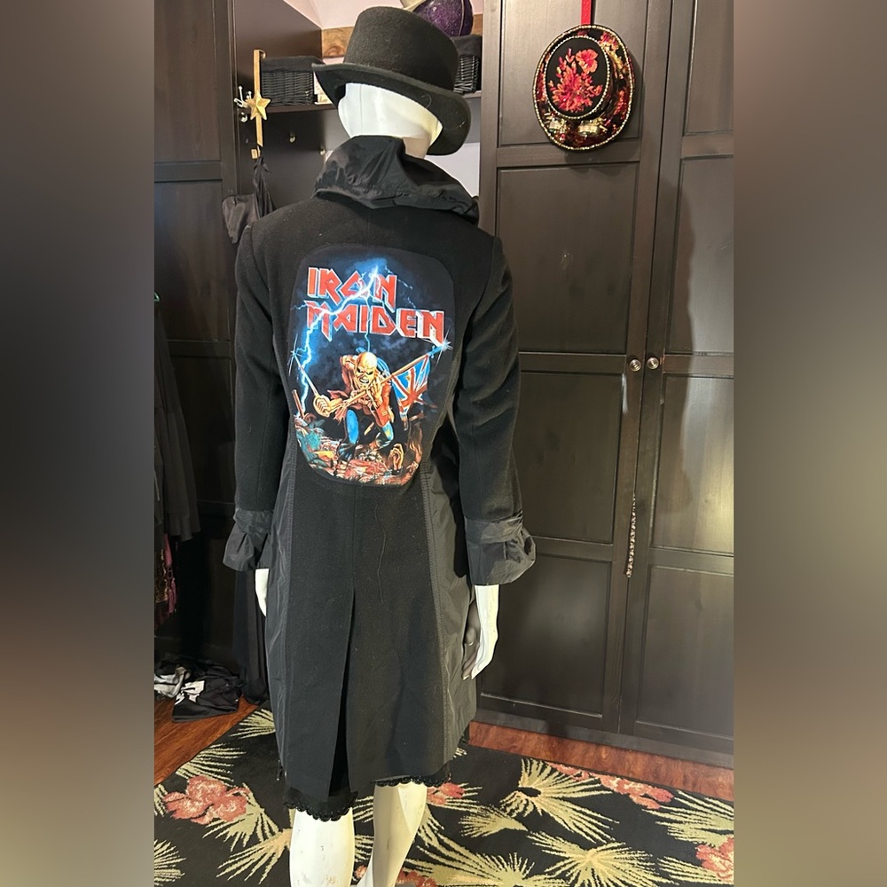 Iron maiden Heavy Metal handcrafted up, cycled jacket